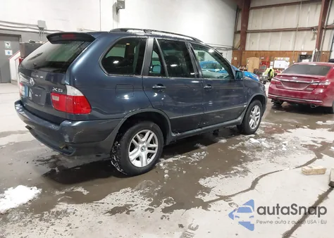 2006 BMW X5 3.0I z USA, uszkodzony, nr VIN 5UXFA13556LY47817